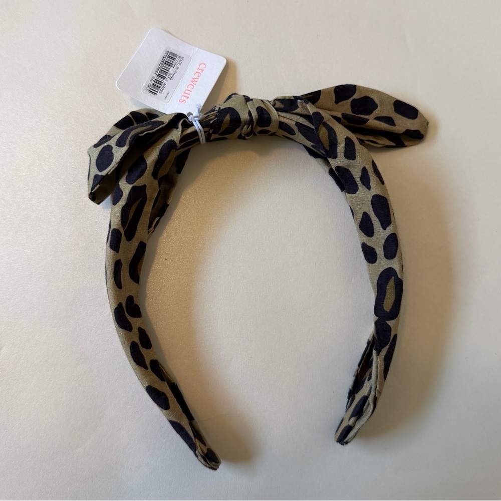 Crewcuts leopard headband